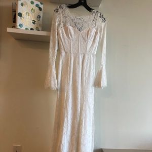 BCBGMaxAzria Salina Lace Gown